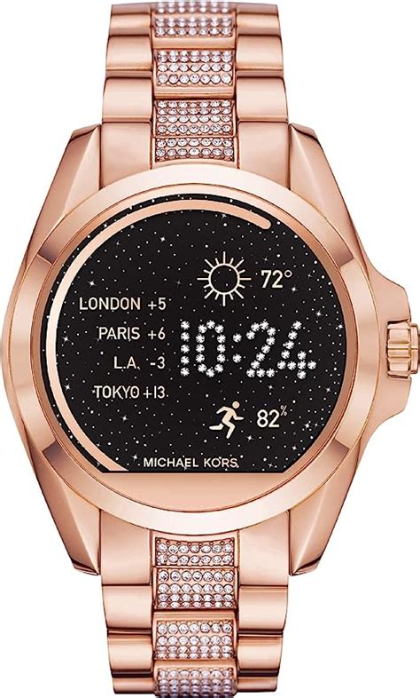 michael kors damenuhr schrittzähler kalorienzähler|Michael Kors Access Damen Digital Quartz Smartwatch, .